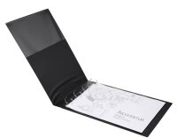 VELOFLEX Ringbuch 4-Ringe schwarz 4,5 cm DIN A3 quer, 1 St.