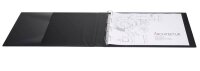 VELOFLEX Ringbuch 4-Ringe schwarz 4,5 cm DIN A3 quer, 1 St.