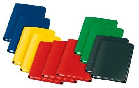 VELOFLEX Sammelmappen 32,0 cm 3x rot, 3x blau, 2x gelb, 2x grün, 2x schwarz, 12 St.