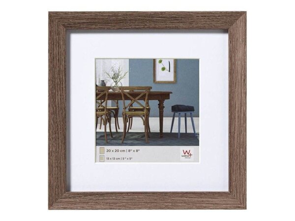 walther design  Bilderrahmen Fiorito braun 31,5 x 31,5 cm, 1 St.