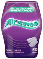 Airwaves Cool Cassis Kaugummis 50 Dragees, 1 St.