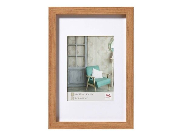 walther design  Bilderrahmen Stockholm braun 30,0 x 40,0 cm, 1 St.