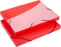 VELOFLEX Sammelmappen Diamond 3,0 cm gelb, rot, hellgrün, blau, pink, schwarz, 12 St.