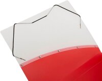 VELOFLEX Sammelmappen Diamond 3,0 cm gelb, rot, hellgrün, blau, pink, schwarz, 12 St.