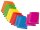 VELOFLEX Sammelmappen VELOCOLOR 32,0 cm 2x gelb, 2x rot, 2x grün, 2x blau, 2x pink, 2x orange, 12 St.