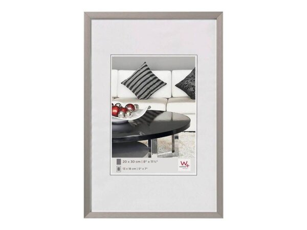 walther design  Bilderrahmen Chair silber 30,7 x 43,5 cm, 1 St.
