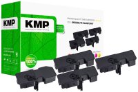 KMP  cyan, magenta, gelb Toner kompatibel zu KYOCERA...