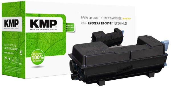 KMP  schwarz Toner kompatibel zu KYOCERA TK-3410