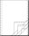 dundee Endlospapier A4 hoch 4-fach, 52 g/qm weiß 500 Blatt
