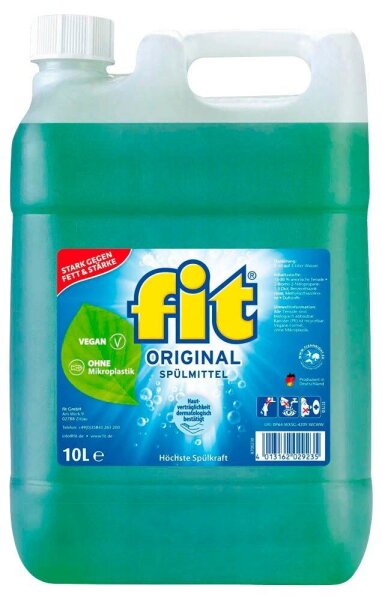 fit ORIGINAL Spülmittel, 10 l, 1 St.