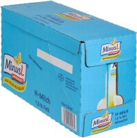 MinusL® fettarme H-Milch laktosefreie Milch 1,5 % 10x 1,0 l