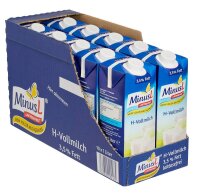 MinusL® H-Vollmilch laktosefreie Milch 3,5 % 10x 1,0 l