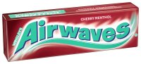 Airwaves CHERRY MENTHOL Kaugummis 30x 10 Dragees, 30 St.