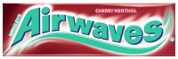 Airwaves CHERRY MENTHOL Kaugummis 30x 10 Dragees, 30 St.