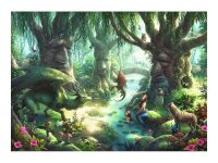 Ravensburger EXIT-Puzzle Kids Der magische Wald Puzzle,...