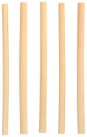 100 PAPSTAR Strohhalme pure braun  ( 89730 )