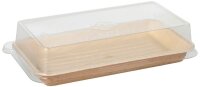 STARPAK Einweg-Menüschalen pure braun 100,0 ml, 10 St.