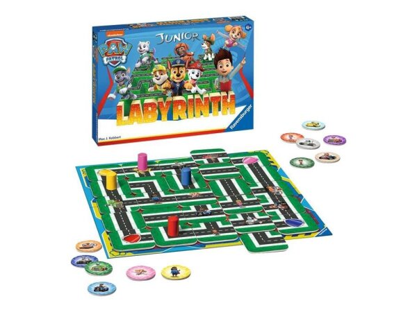 Ravensburger Junior Labyrinth PAW Patrol Brettspiel, 1 St.