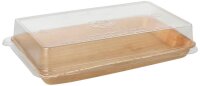 STARPAK Einweg-Menüschalen pure braun 200,0 ml, 10 St.