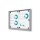 Showdown® Displays Schaukasten Economy XS B1 silber 2x DIN A4 49,1 x 2,6 x 35,0 cm, 1 St.