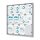 Showdown® Displays Schaukasten Economy XS B1 silber 12x DIN A4 93,1 x 2,6 x 96,3 cm, 1 St.