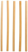 PAPSTAR Strohhalme pure braun Stroh, 100 St.