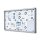 Showdown® Displays Schaukasten SL grau 10x DIN A4 116,0 x 5,9 x 67,5 cm, 1 St.