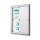 Showdown® Displays Schaukasten S B1 grau 4x DIN A4 52,1 x 2,3 x 69,6 cm, 1 St.