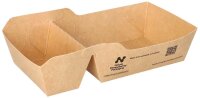 conpax Pappschalen NOTPLA braun 16,5 x 9,0 cm, 120 St.