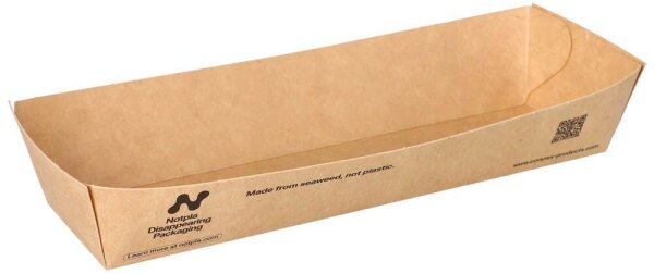 conpax Pappschalen NOTPLA braun 20,5 x 7,0 cm, 80 St.