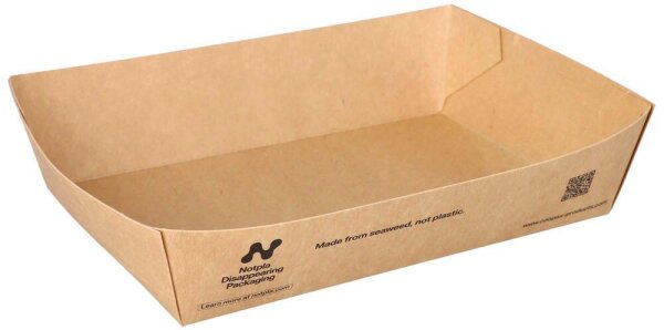 conpax Pappschalen NOTPLA braun 18,0 x 13,0 cm, 80 St.