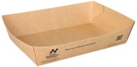 conpax Pappschalen NOTPLA braun 18,0 x 13,0 cm, 80 St.