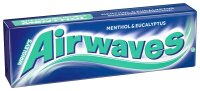 Airwaves MENTHOL & EUKALYPTUS Kaugummis 30x 10...