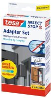 tesa Klemmscharnier für Fliegengitter Insect Stop Alu Comfort Adapter Set anthrazit