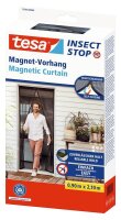 tesa Fliegengitter Insect Stop Magnetvorhang anthrazit 0,9 x 2,1 m
