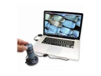 CARSON® digitales Mikroskop USB zPix 300 blau 86x - 457x