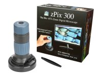 CARSON® digitales Mikroskop USB zPix 300 blau 86x - 457x