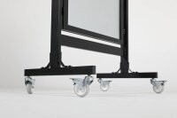 update displays Kundenstopper Square schwarz DIN A1 2 Fächer 73,0 x 40,0 x 119,5 cm, 1 St.