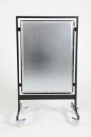 update displays Kundenstopper Square schwarz DIN A1 2 Fächer 73,0 x 40,0 x 119,5 cm, 1 St.