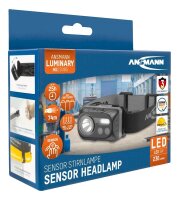 ANSMANN Headlight HD230BS LED Stirnlampe schwarz 6,0 cm, 230 Lumen, 5,0 W, 1 St.