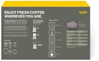 Aqiila® portable Kapselmaschine schwarz