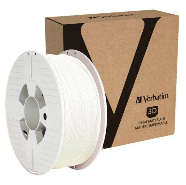 verbatim PLA Filament-Rolle weiß 1,75 mm