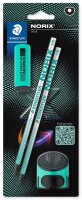 STAEDTLER Norix® Bleistifte HB silber,franch green...
