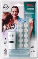 COLOP Little NIO Lehrer Motivstempel-Set Smiley Schule...