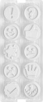 COLOP Little NIO Lehrer Motivstempel-Set Smiley Schule...