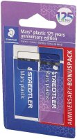 STAEDTLER Radiergummi Mars plastic farbsortiert, 2 St.