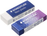 STAEDTLER Radiergummi Mars plastic farbsortiert, 2 St.