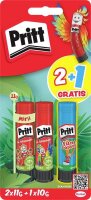 2 + 1 GRATIS: Pritt Klebestifte 11,0 g, 2 St. + GRATIS...