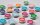 COLOP Stempelkissen Little Nio Pastell fresh mint, calm blue, soft pink, cozy red 4x 1,7 x 1,7 cm, 4 St.