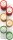 COLOP Little NIO Emoji Motivstempel-Set Belohnung Smiley 1,7 x 1,7 cm, 6 St.